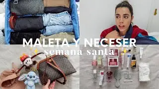 QUÉ HAY en mi MALETA + NECESER de SEMANA SANTA 2024 👜 | Museecoco