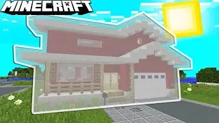 MEIN HAUS IST IN GLAS GEFANGEN in Minecraft?