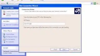 How to Create a Dial Up Connection in Windows XP