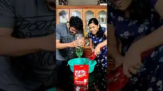Pouring Water Challenge 😂 