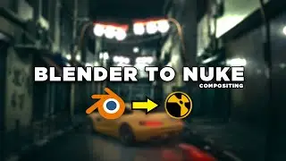 Blender to Nuke | workflow | Compositing | Showreel👏🏻 | BalajiMalarvizhi👍🏻
