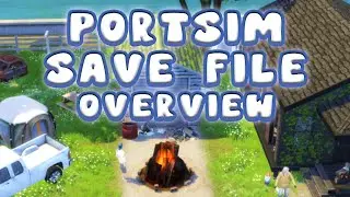 REALISTIC HOOD: Drama, Crime, Gangs & More 💥 PortSim Save File Overview 💥 The Sims 4