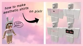 how to make aesthetic shirts on roblox | super easy