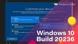 Windows 10 Build 20236 - Meet Now, 10X OOBE, Settings, UI Tweaks + MORE