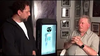 ProtoBot, William Shatner, and Proto Hologram’s Raffi Kryszek ￼Reuters Feature