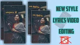 How to make Trending WhatsApp status video|Viva video editing|Lyrics video