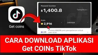 Cara Download Apk Get Coin Tiktok || Aplikasi Top Up Koin Tiktok Murah