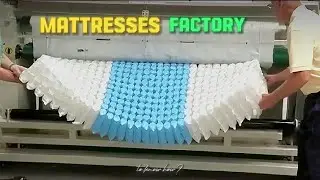 How Mattress are Made/Bed Making Factory/Mattress Factory #making #viral #facts