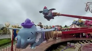 Dumbo Ride Disneyland Paris March 2024