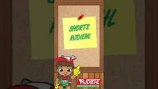 Dobradiça s/ rebaixo PR - RJDIEHL #shorts