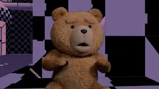 Ted running in pizza tower
