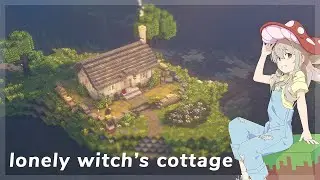 [Minecraft] Lonely Witch's Cottage 🔮🌿 | New Mizuno's 16craft Update for 1.18!