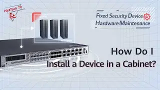 HUAWEI Eudemon1000E-F Series Hardware Guide: Installing a Device in a Cabinet (Fixed-Configuration)