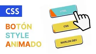 ▶️ Cómo hacer un boton animado con HTML y CSS 💻