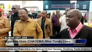 Tundu Lissu, atembelea,  Mlimani City Shopping Mall