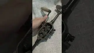 Дрель ручная двухскоростная. СССР.