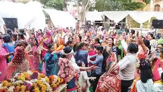 होली के मधुर गीत, पर ब्रज किशोरी जी ने आगरा के भक्तों को खून नचाया