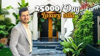 فيلا فاخرة للإيجار ب25الف /اليوم في القاهرة| تصميم وفخامه ! 