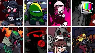 FNF DefeatVs Black Betrayal But Different Characters Sing ItEveryone Vs Impost