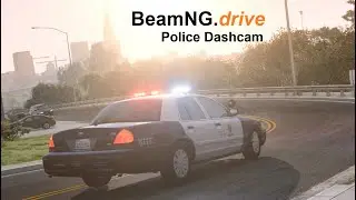 BeamNG.drive - Los Angeles Police Pursit Dashcam View [Ultra Graphics]