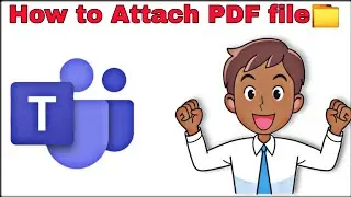 How to add Assignment in Microsoft teams||How to attach PDF file in Microsoft teams