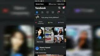 Cara aktifkan mode gelap (dark mode) di aplikasi Facebook