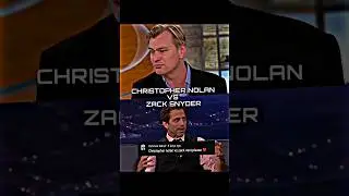 Chris Nolan vs Zack Snyder | who's better 