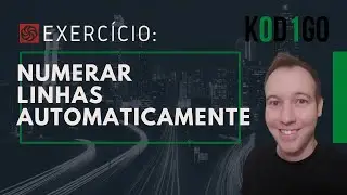 Numerar linhas automaticamente