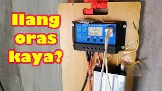 Solar Charge Controller PWM | Charging the Cellphones | Gaano Katagal Mag-Charge?