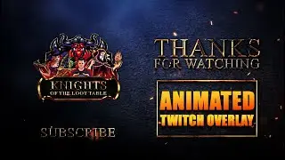 Animated Stream Overlay Pack 😱🔥