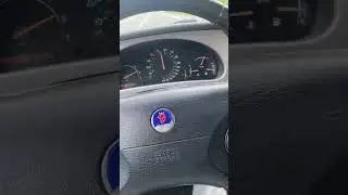 SAAB 95 Aero 290HP Stage 3 BSR Tuned Rolling 1st gear pull through the gears