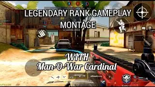 Call Of Duty Mobile episode 13 SEASON 7 LEGENDARY RANK MONTAGE WITH MAN-O-WAR CARDINAL