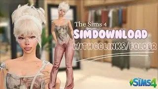 The Sims 4 | Sim Download With CC Links/Folder | Sienna Linder