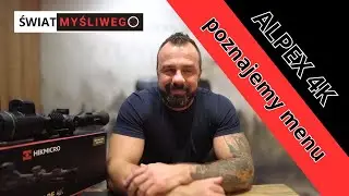 Celownik noktowizyjny ALPEX 4K. Jak wygląda menu?