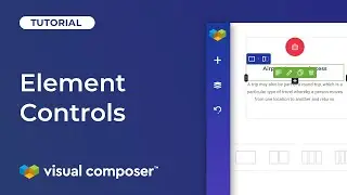 Element Controls in Visual Composer