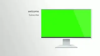 Green screen monitor
