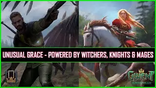 Gwent | Unusual Grace - Royally Inspired By Witchers, Knights & Mages | Credit @corvideye6908