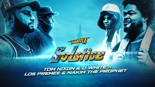 LOS PREMEE & NAKIM THE PROPHET vs TOM NIXON & D WHITE - iBattleTV (ONE ROUND)