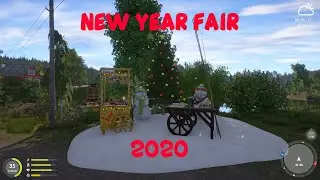 Русская  Рыбалка 4 | РР4 | Новогодняя Ярмарка 2020 | Ловим подарки на Комаринке