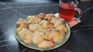 Печенье "Гусиные лапки". Cookies "Goose Feet".