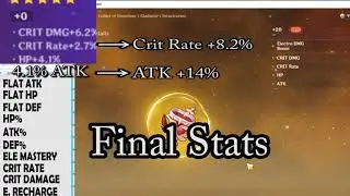 I think i just found the Artifact Upgrading Algorithm in Genshin Impact