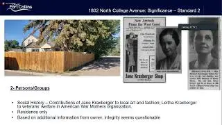 825 N College – Appeal of Staff Determination of Eligibility