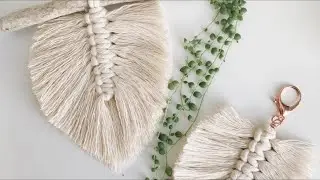 DIY Macrame Feather - Macrame For Beginners...