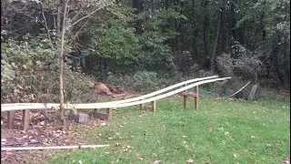 Backyard Roller Coaster Construction Update 2