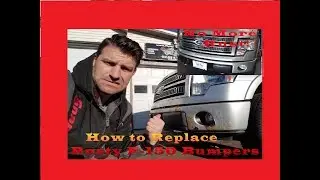 How to replace rusty f150 front and rear bumper 09-15