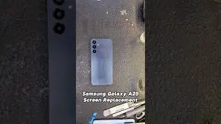 Detailed Samsung Galaxy A25 screen replacement tutorial at Hugmie!  #samsunggalaxya25 #samsung