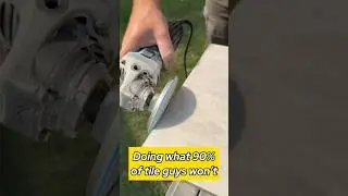 Polishing Tile Cuts: Makita Tools
