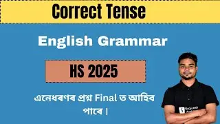 Tense for Hs 2nd Year 2025 final I Tense in Assamese for AHSEC