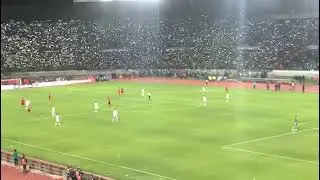 #للتاريخ ✅ عظيمة من جمهور فريق ‫#الرجاء‬ المغربي  بإحياء ذكرى شهداء النادي ‫#الأهلي‬ 🇲🇦🤝🇪🇬‫