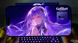 Playing Genshin Impact on iPhone 15 Pro (120FPS + Highest)